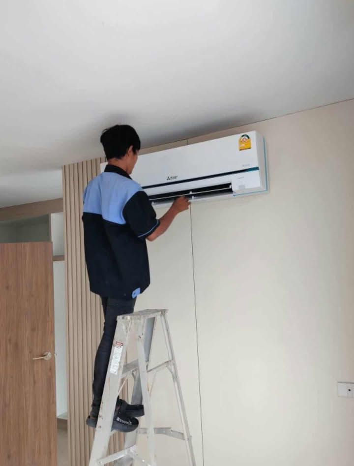 ผลงานติดตั้ง/ซ่อม/ล้างแอร์ 5