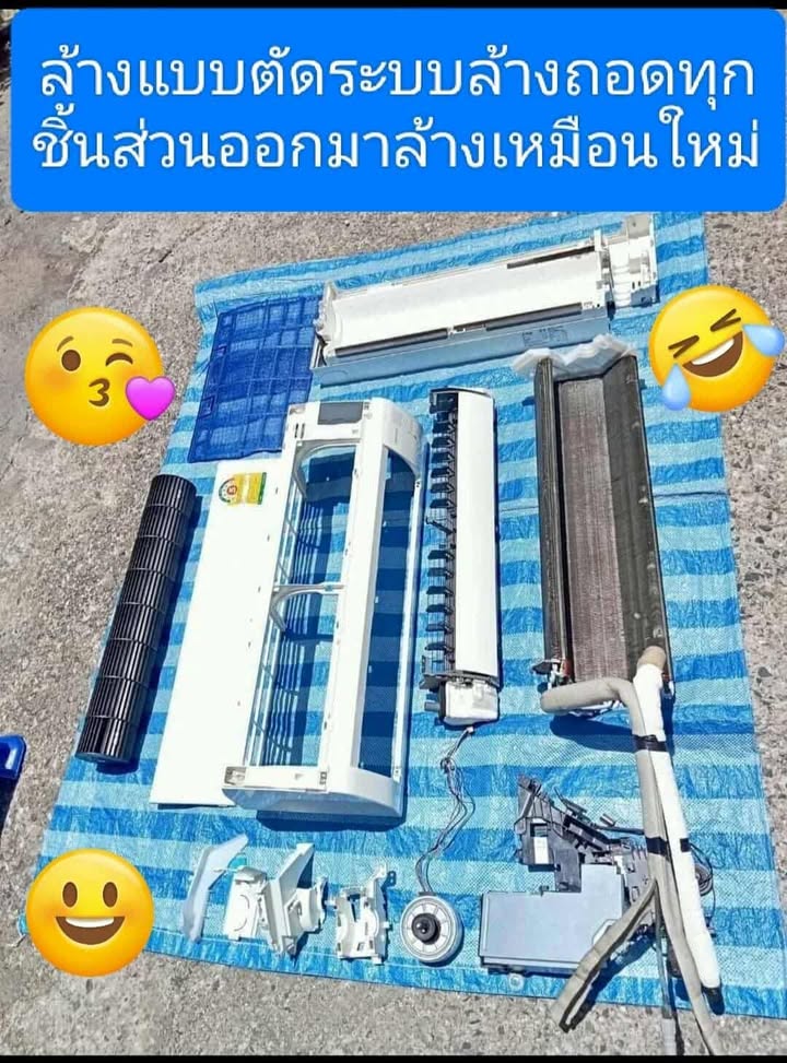 ผลงานติดตั้ง/ซ่อม/ล้างแอร์ 10